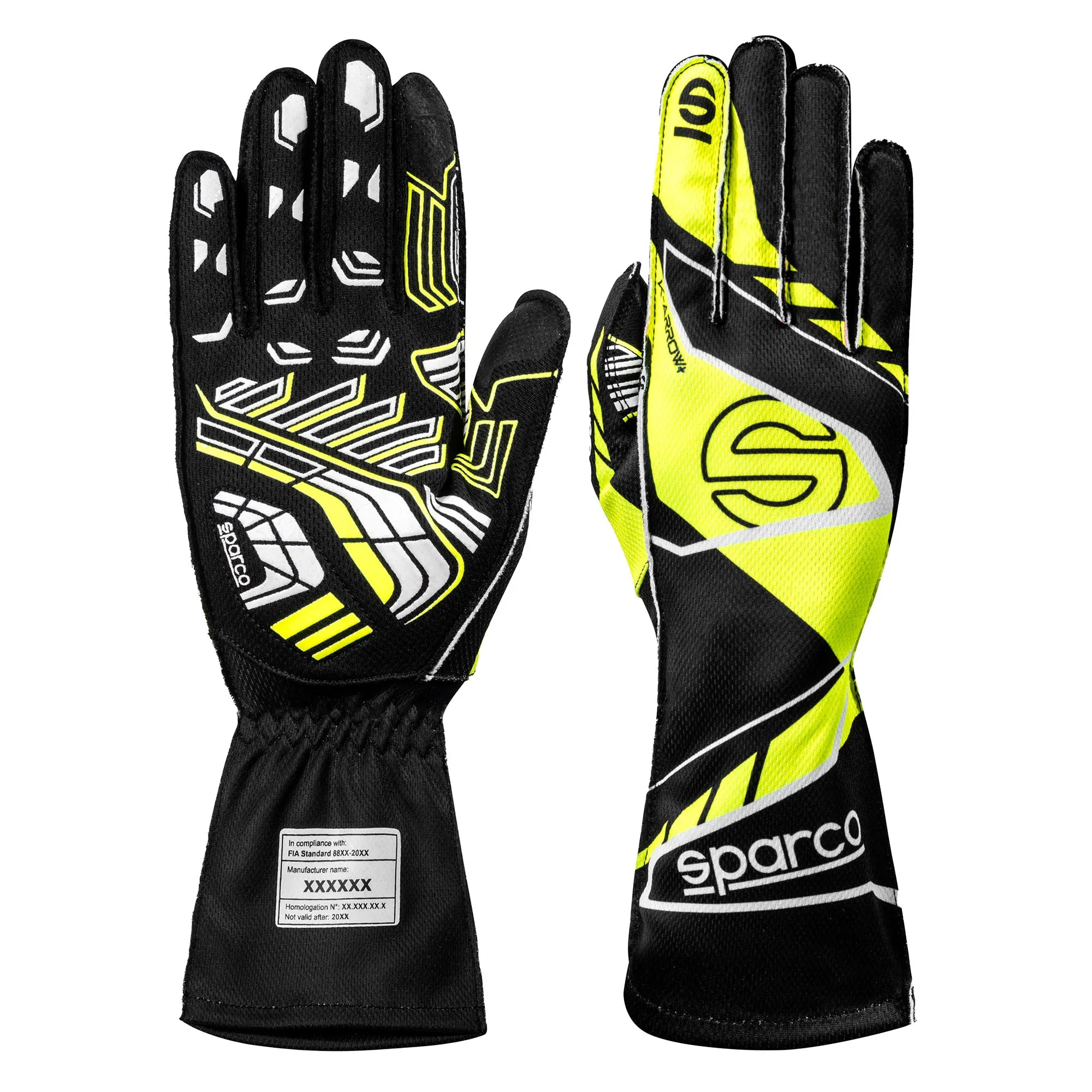 2025 Sparco K-ARROW  Karting Gloves New Kart Homologation FIA 8877-2022 Approved
