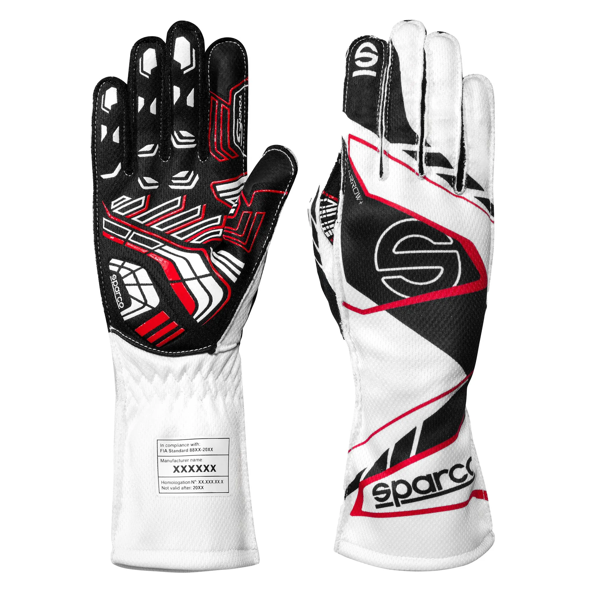 2025 Sparco K-ARROW  Karting Gloves New Kart Homologation FIA 8877-2022 Approved