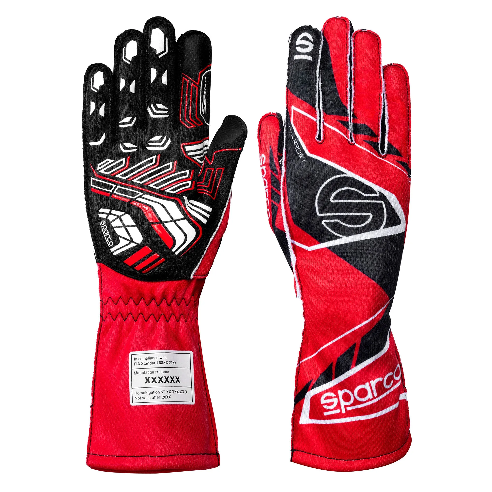 2025 Sparco K-ARROW  Karting Gloves New Kart Homologation FIA 8877-2022 Approved