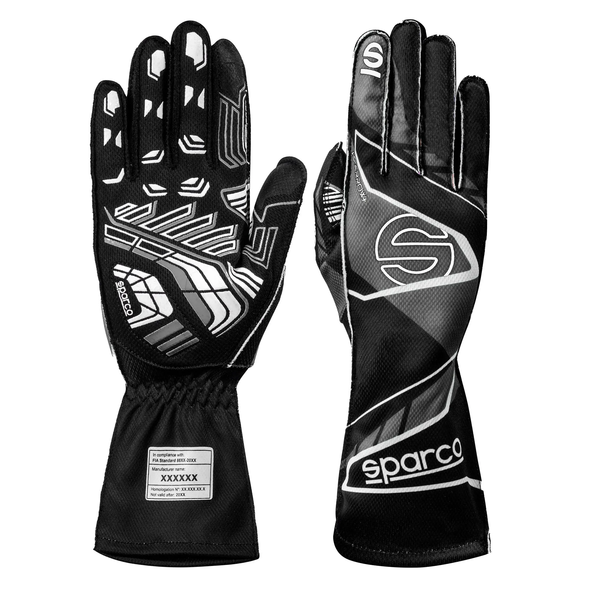 2025 Sparco K-ARROW  Karting Gloves New Kart Homologation FIA 8877-2022 Approved