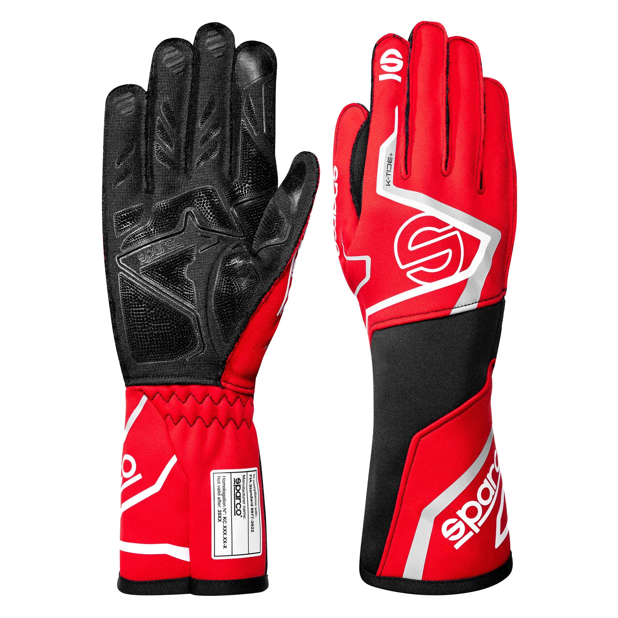 2025 Sparco K-TIDE  Karting Gloves Go-Kart Racing FIA 8877-2022 Approved Spec