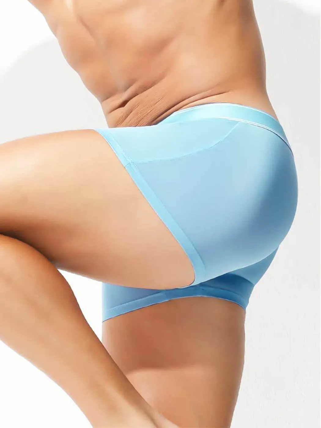 3 Pack Mens Breathable Micro Thin Trunks