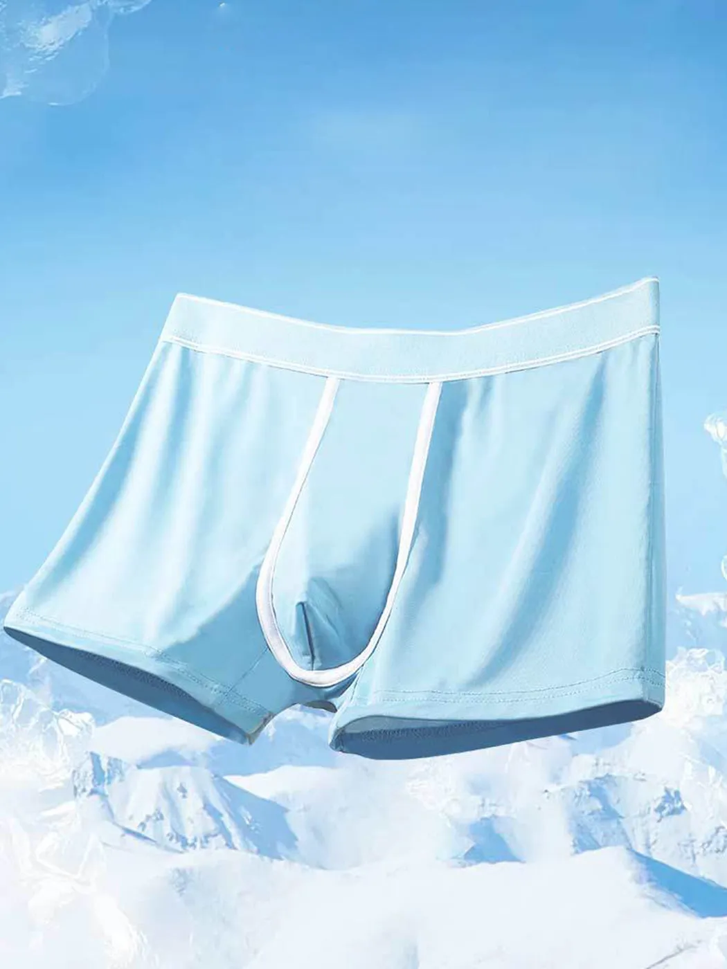 3 Pack Mens Breathable Micro Thin Trunks