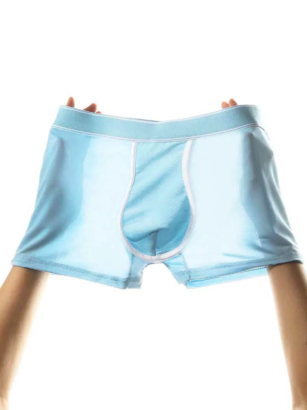 3 Pack Mens Breathable Micro Thin Trunks