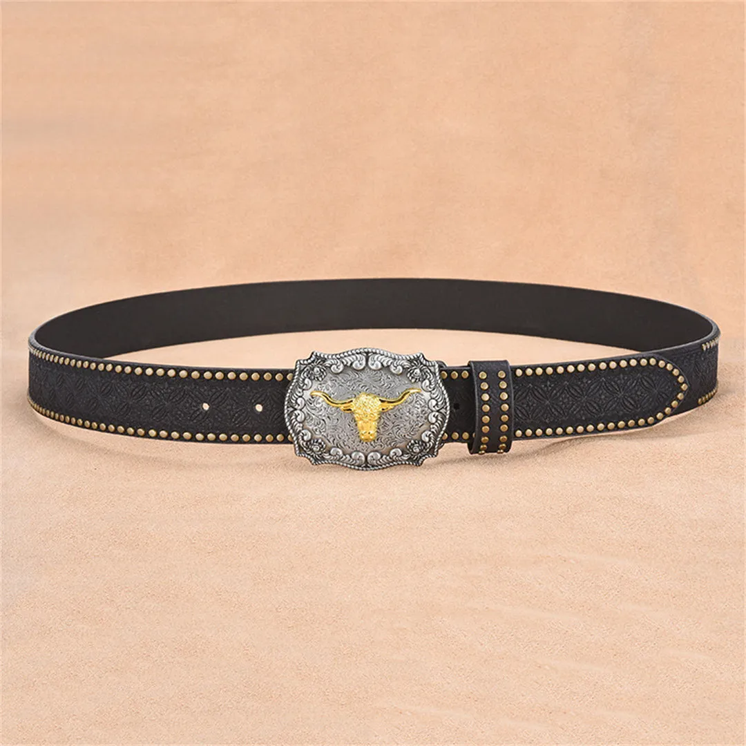 AlliTex Luxe Auto Cowskin Leather Belt
