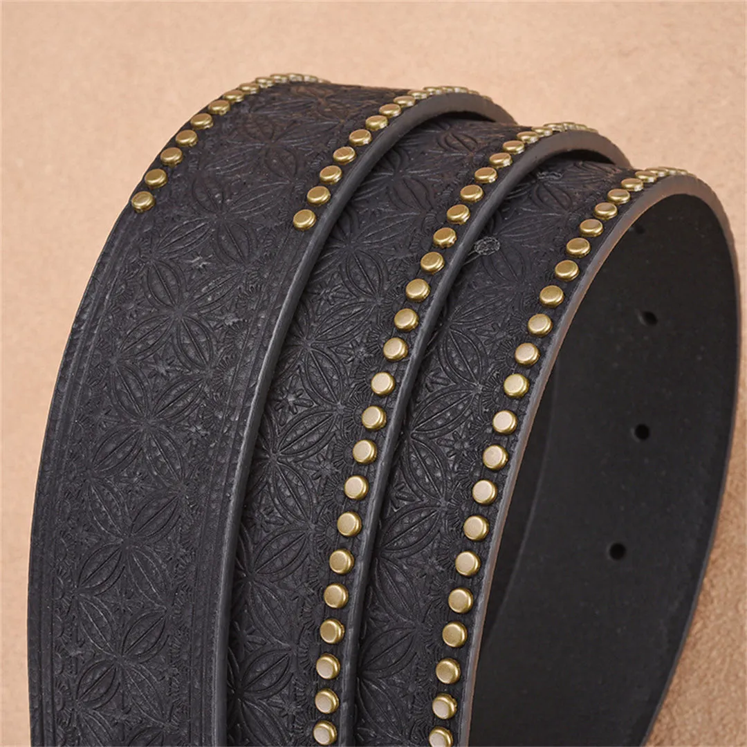 AlliTex Luxe Auto Cowskin Leather Belt