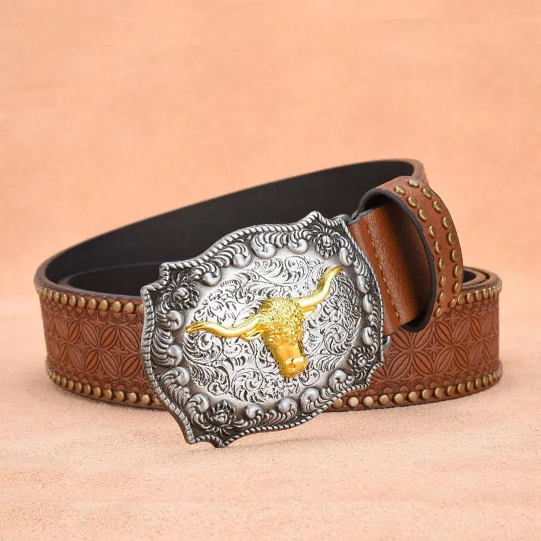 AlliTex Luxe Auto Cowskin Leather Belt
