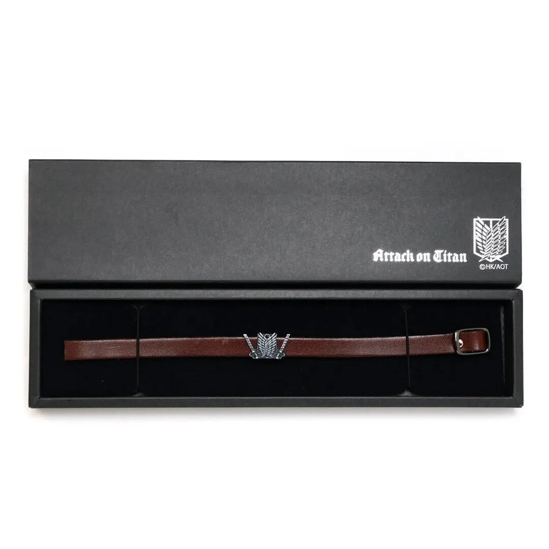 Attack on Titan Armin Arlert Leather Bracelet Japan Limited