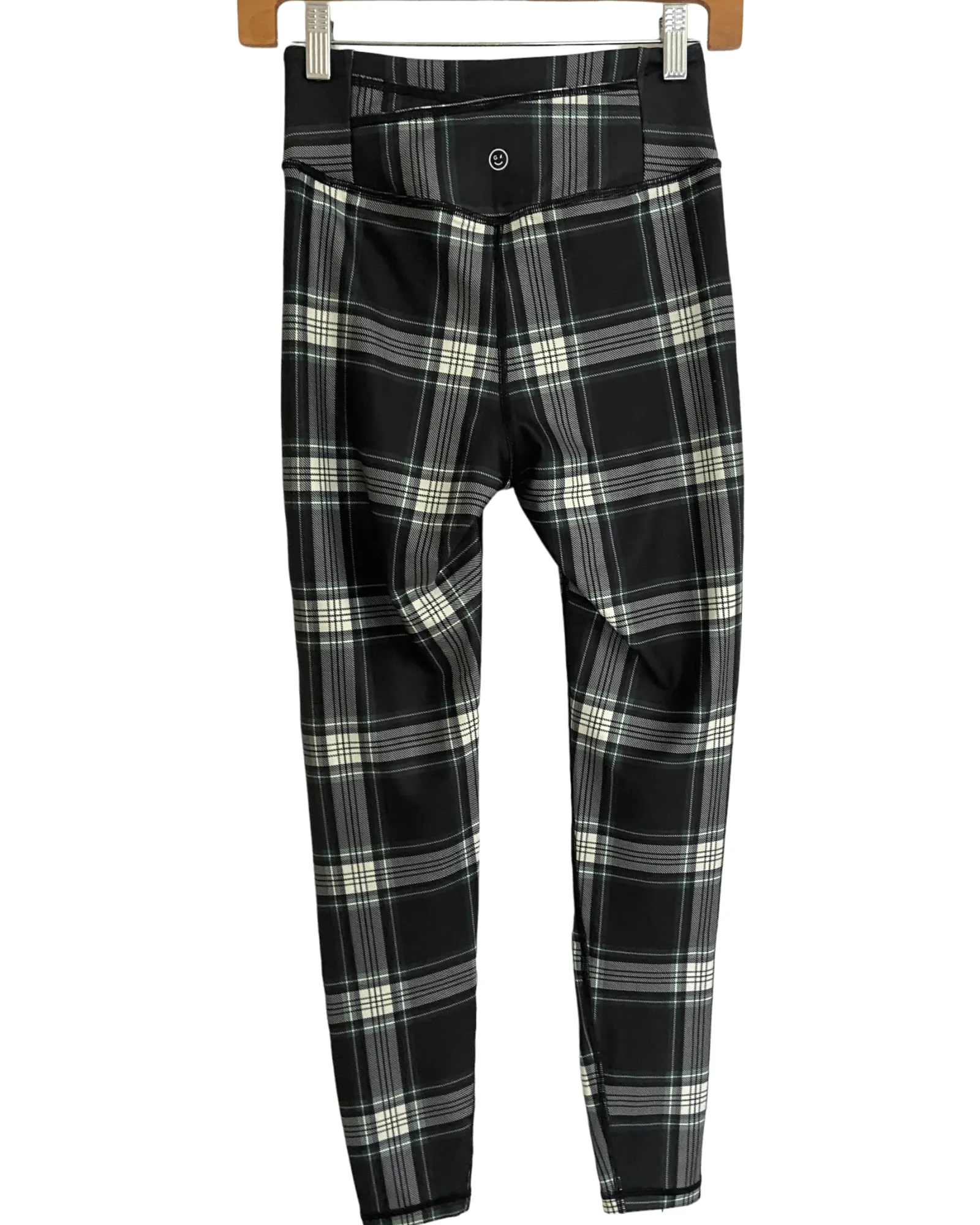 Dark Winter Plaid Leggings