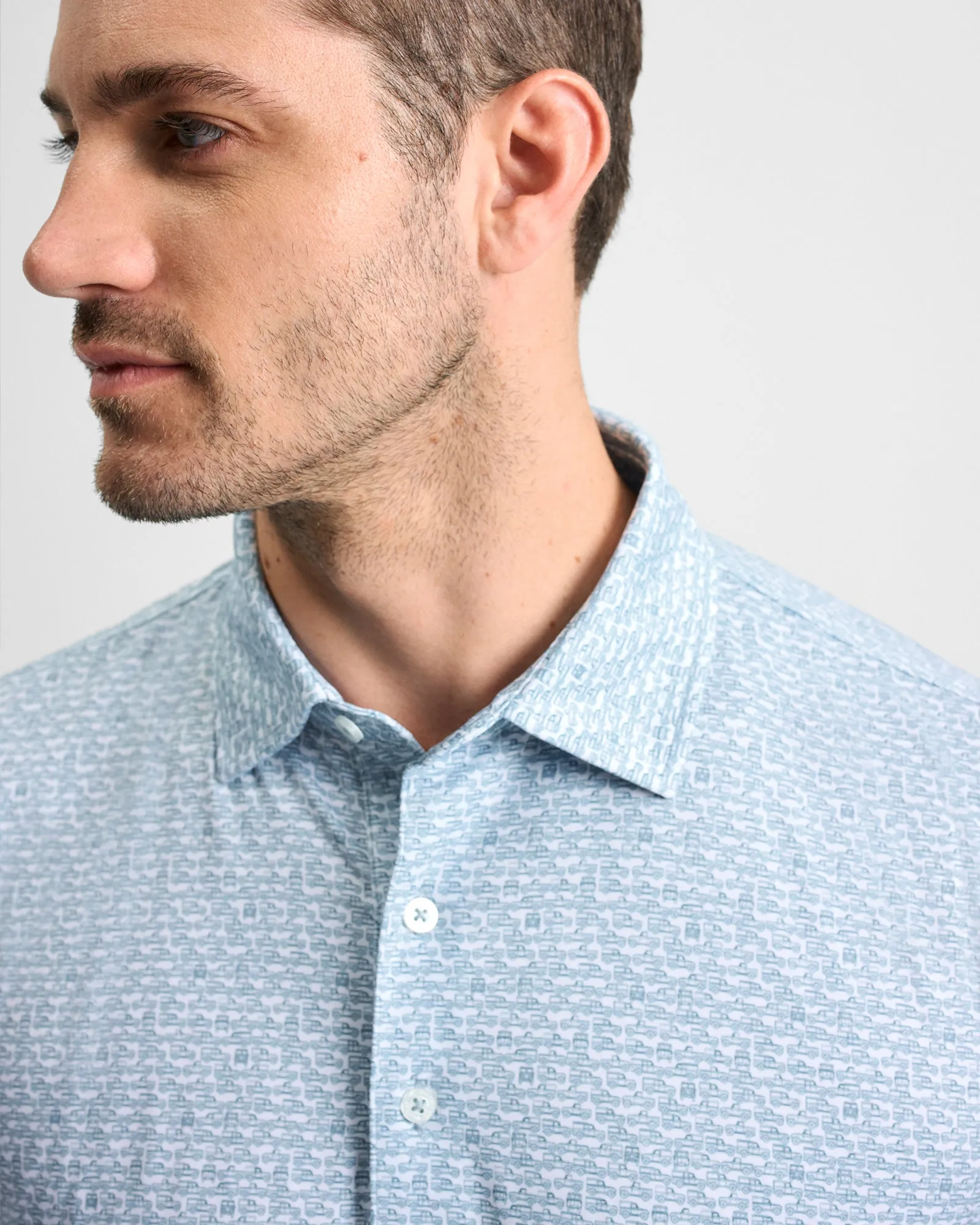 Defenders Printed Performance Polo