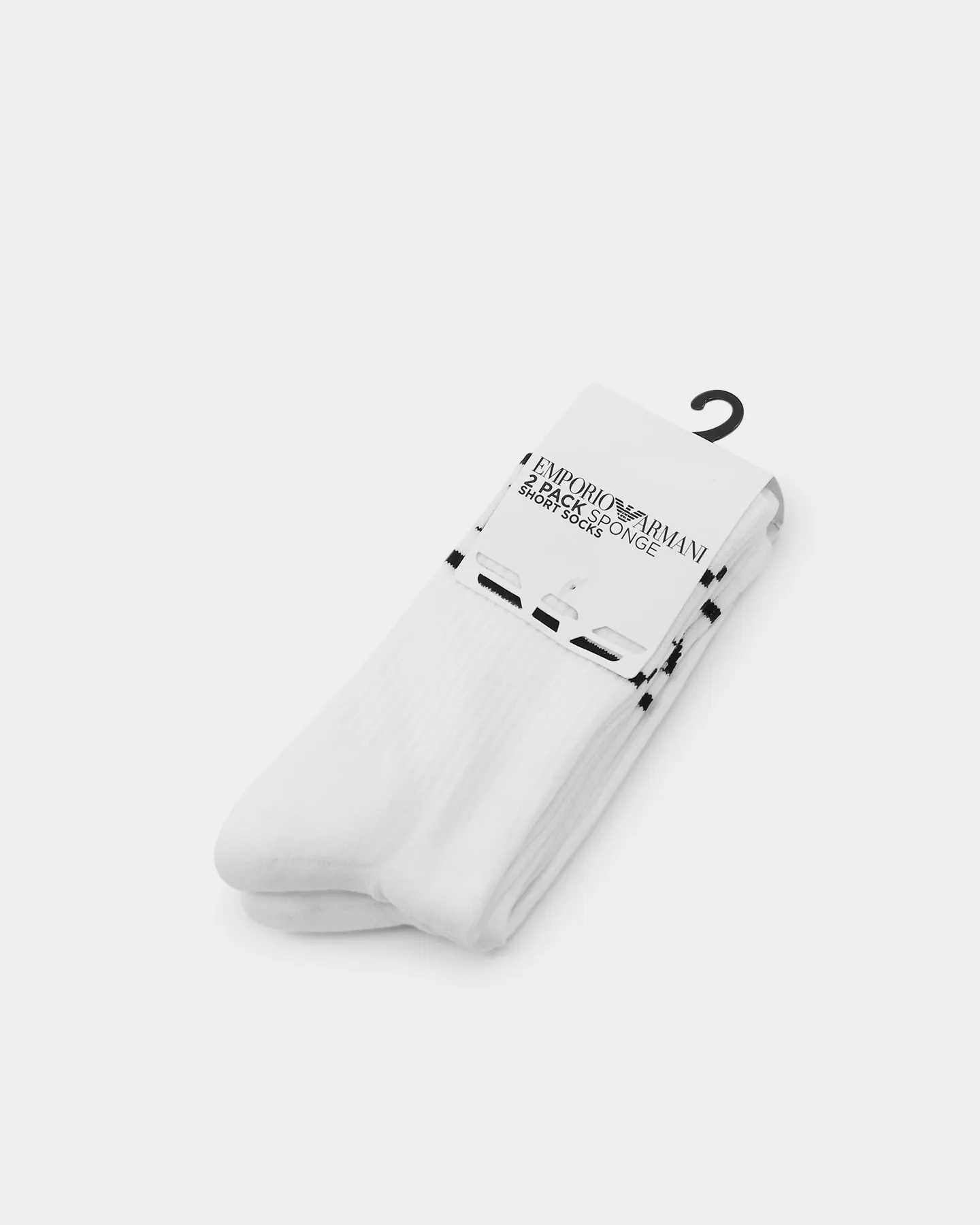 Emporio Armani T50 Socks 2 Pack White