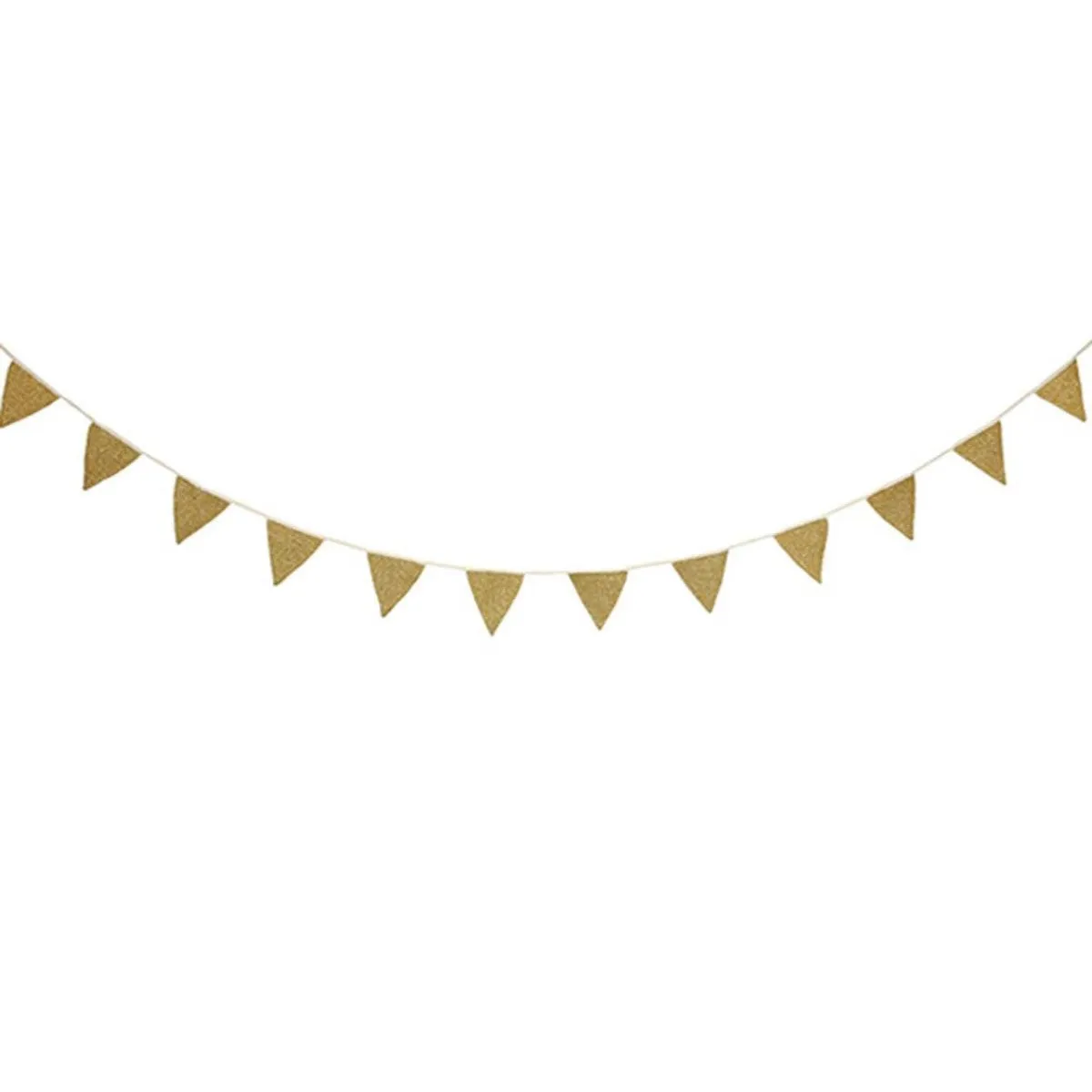 Gold Knitted Bunting