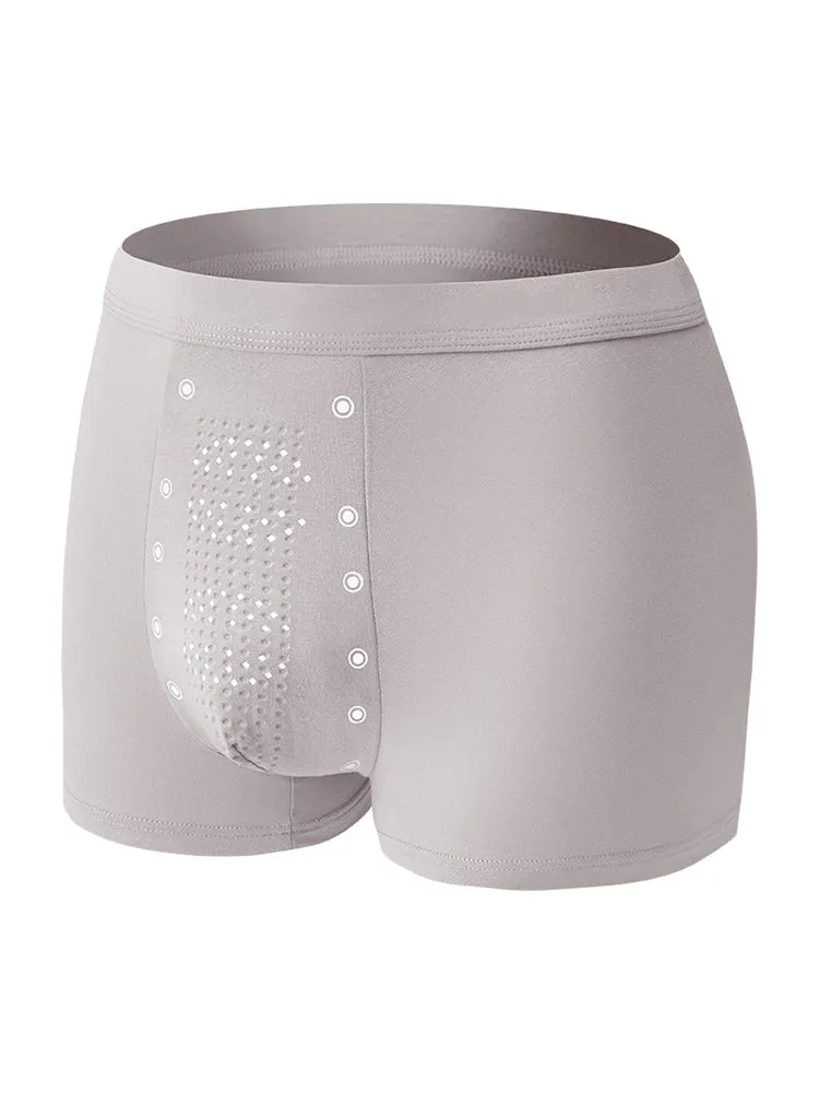 Mens High Elastic Granule Massage Trunks