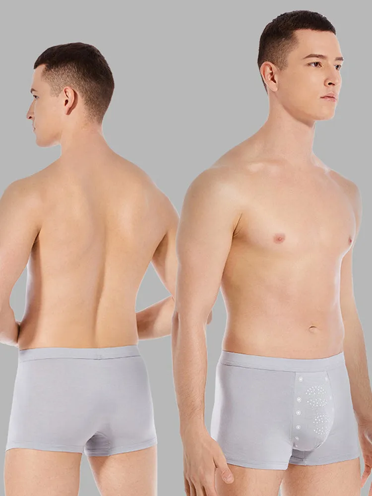 Mens High Elastic Granule Massage Trunks
