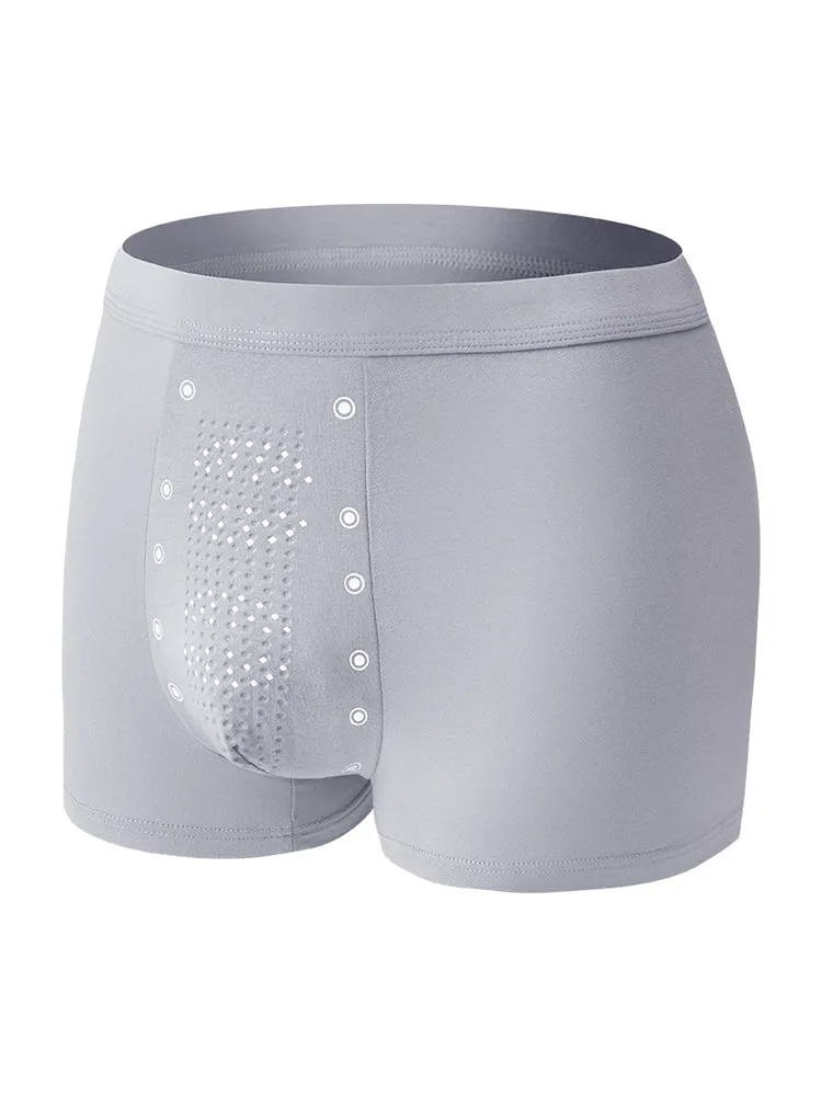Mens High Elastic Granule Massage Trunks