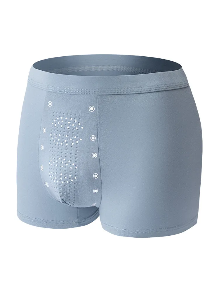 Mens High Elastic Granule Massage Trunks