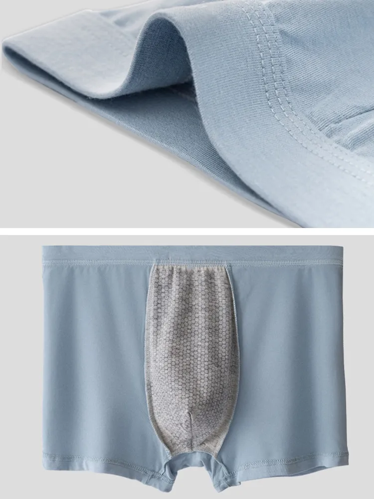 Mens High Elastic Granule Massage Trunks