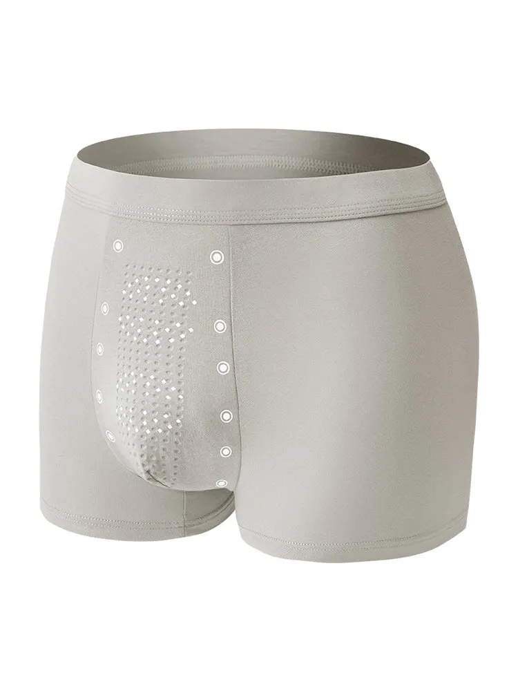 Mens High Elastic Granule Massage Trunks
