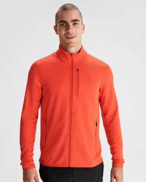 Men's Seeker Fleece Jacket - Hut Orange