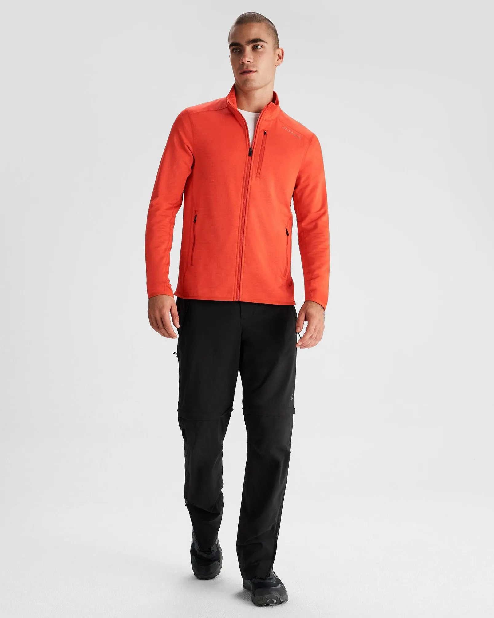 Men's Seeker Fleece Jacket - Hut Orange