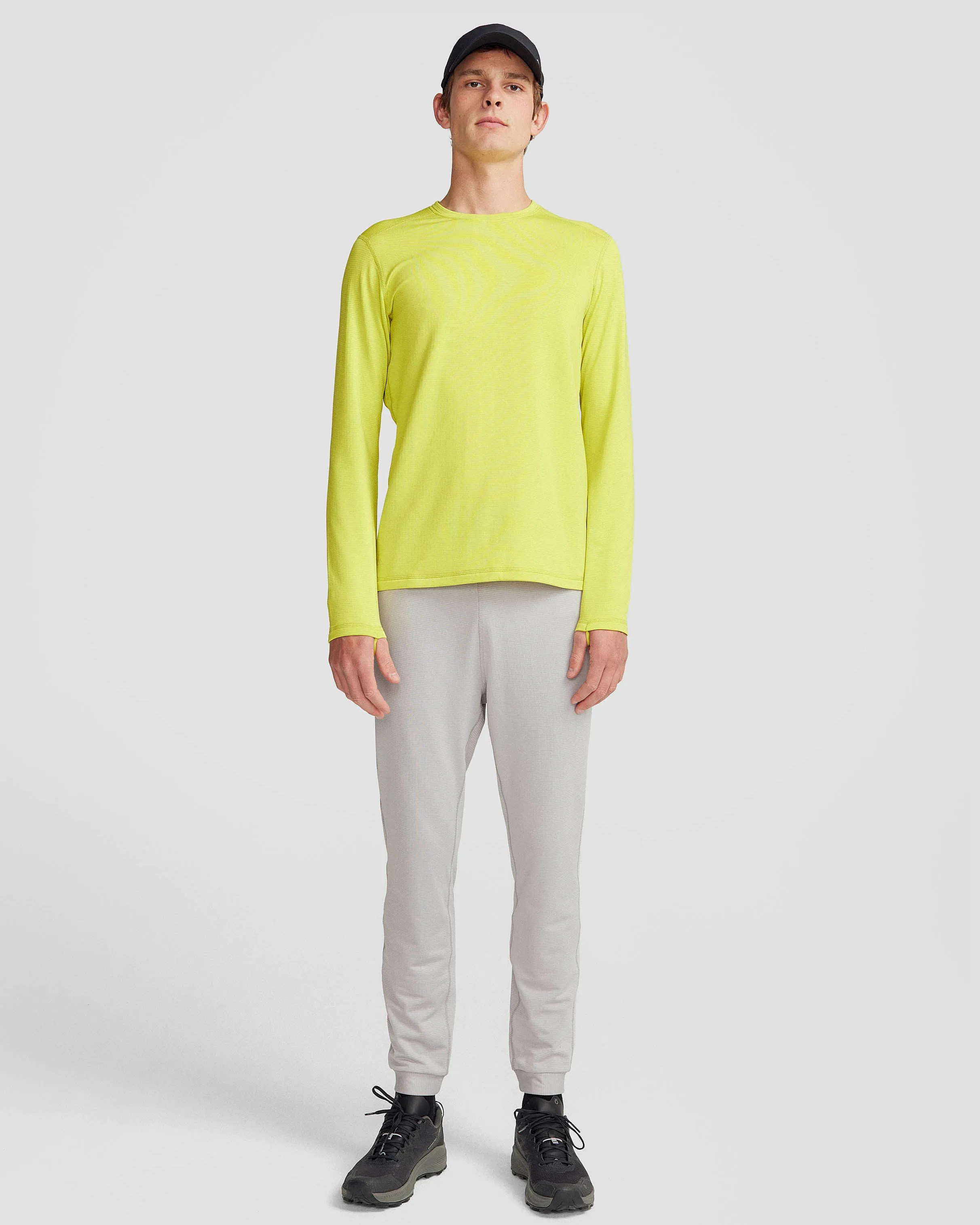 Men's Seeker Fleece Long Sleeve Top - Bright Moss