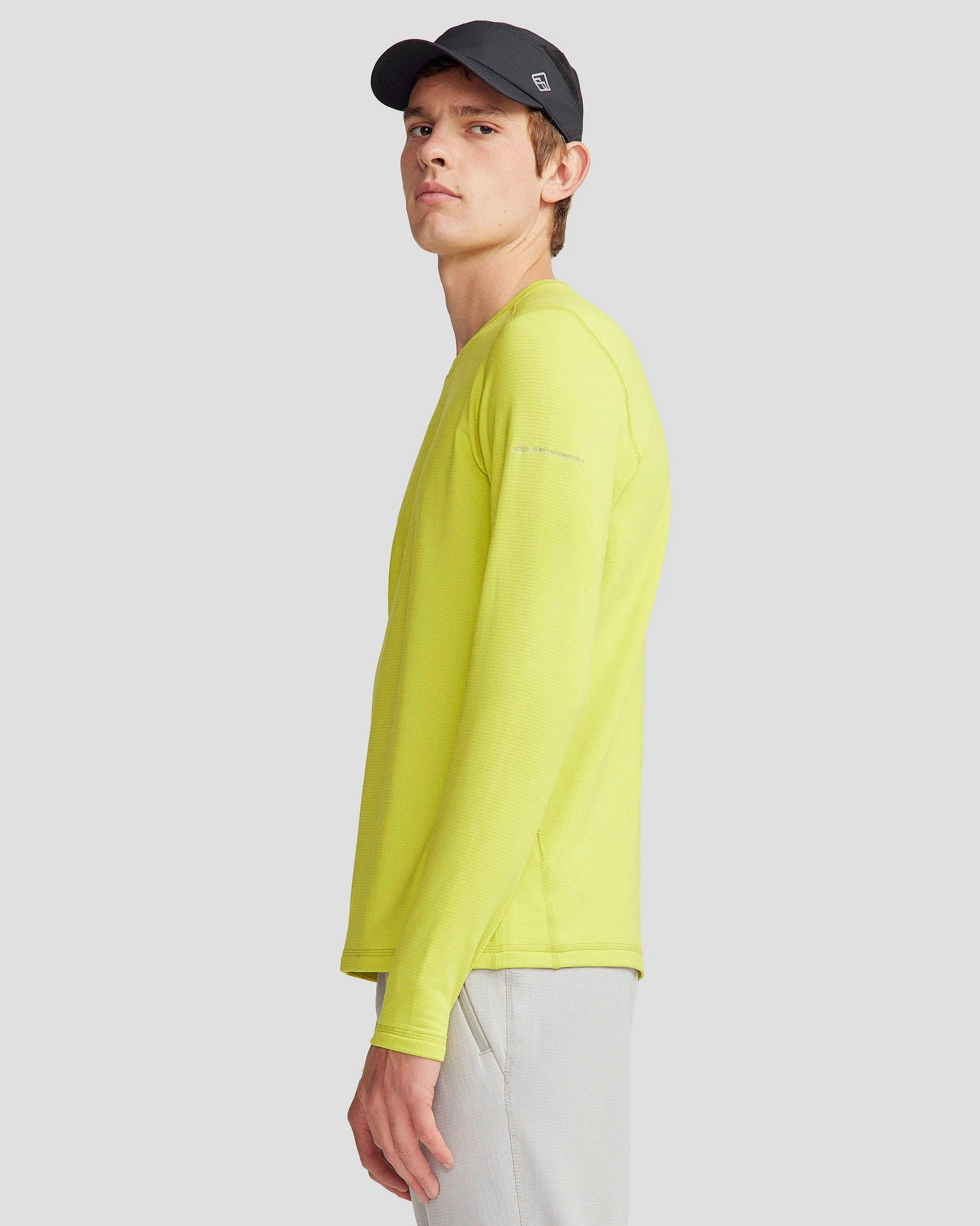 Men's Seeker Fleece Long Sleeve Top - Bright Moss