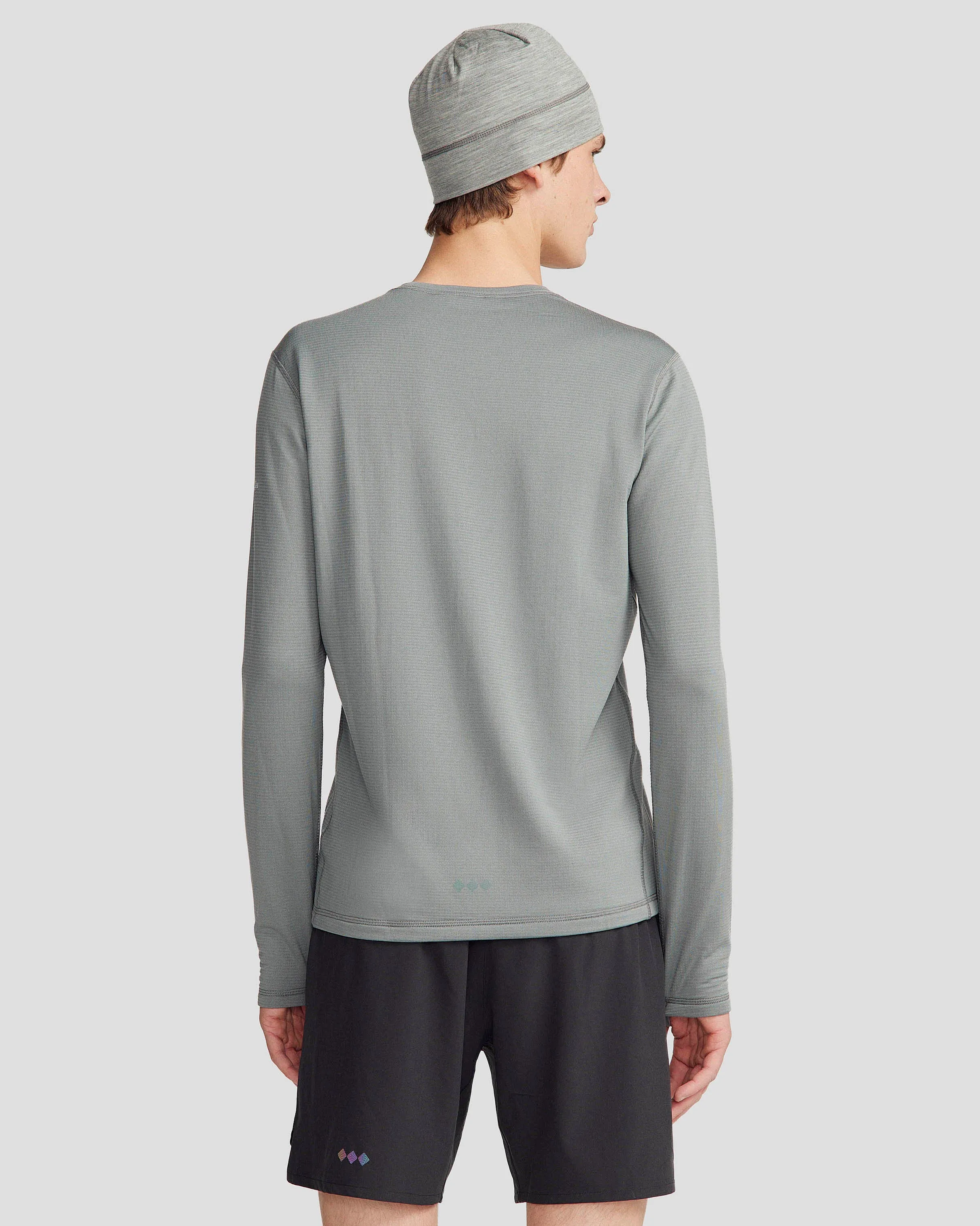 Men's Seeker Fleece Long Sleeve Top - Moon