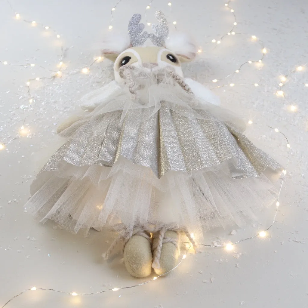 Pleated Sparkle Rosalie Reindeer