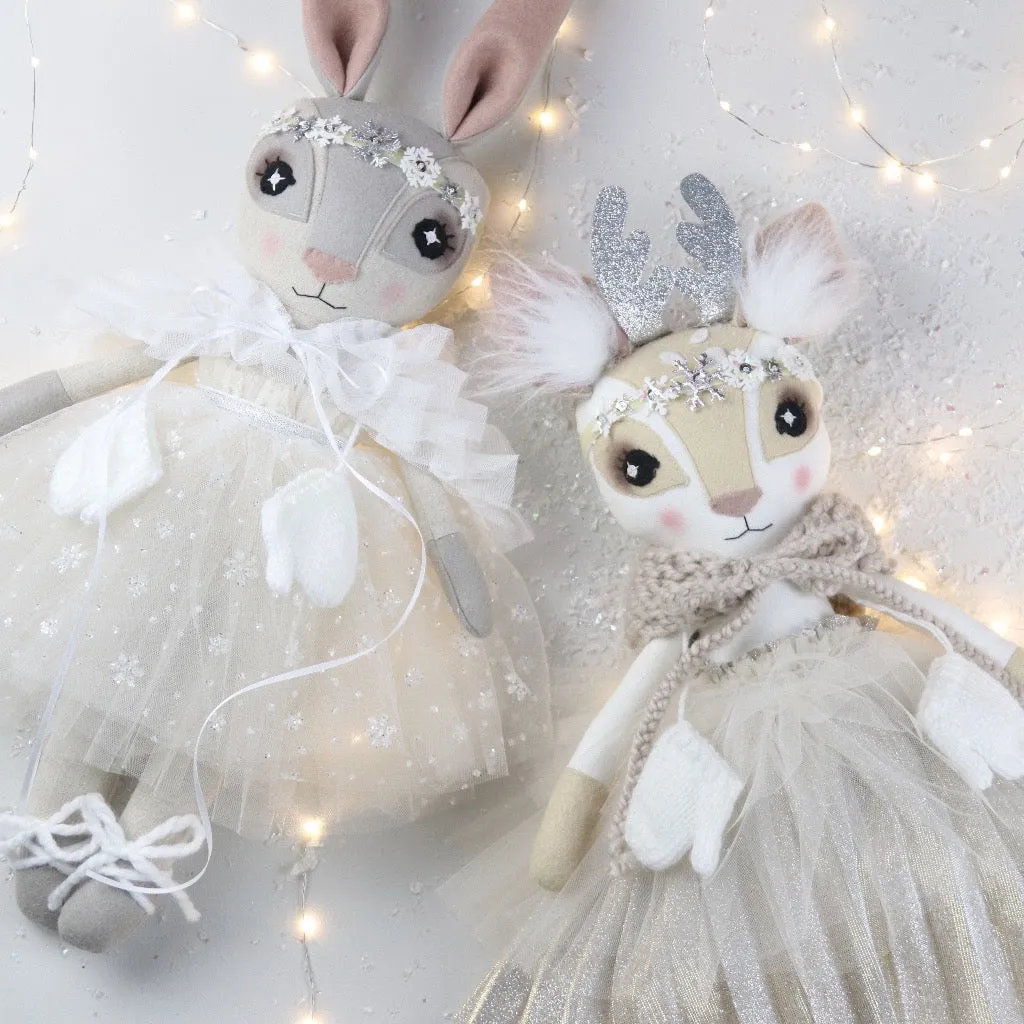Pleated Sparkle Rosalie Reindeer