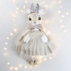 Pleated Sparkle Rosalie Reindeer
