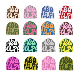Women Knitted Hat Y2k Beanie Knitted Hat