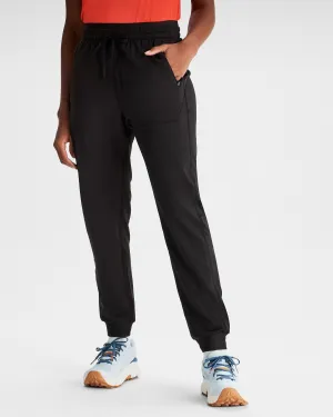 Women's Seeker Fleece Joggers - Black Stingray